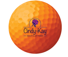 Load image into Gallery viewer, Orange Volvik Cindy-Kay golf ball
